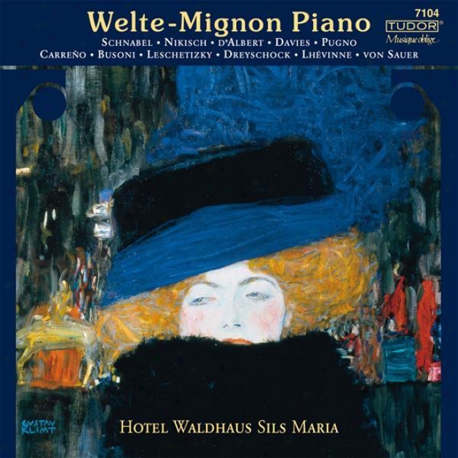 Piano Music - Weber, C.m. Von / Liszt, F. / Mozart, W.a. / Chopin, F. (welte-mignon Piano At Inn Waldhaus Sils Maria, Vol. 1)