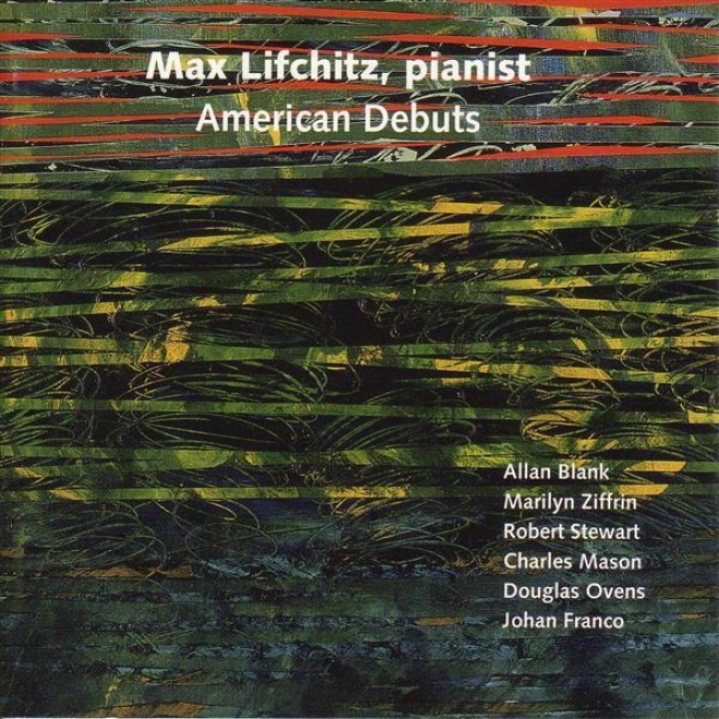 Piano Recital: Lifchitz, Msx - Blank, A. / Ziffrin, M. / Strwart, R. / Mason, C.n. / Ovens, D. / Franco, J. / Satie, E. (american