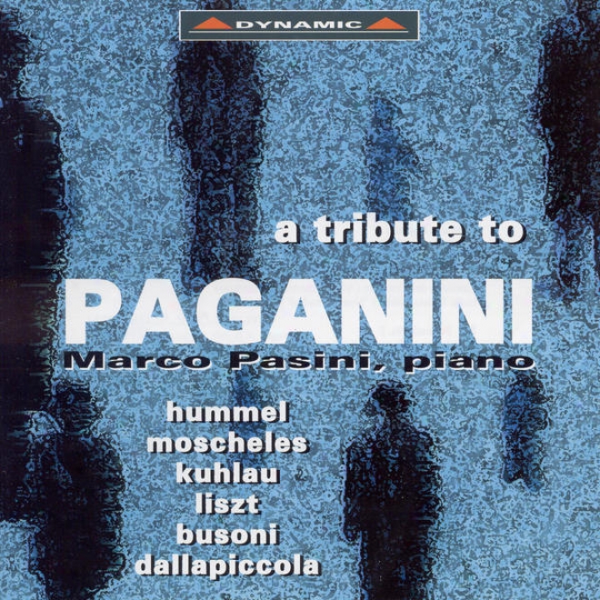 Piano Recital: Pasini, Marco - Hummel, J.n. / Moscheles, I. / Kuhlau, F. / Liszg, F. / Busoni, F. / Dallapiccola, L. (a Tribute To
