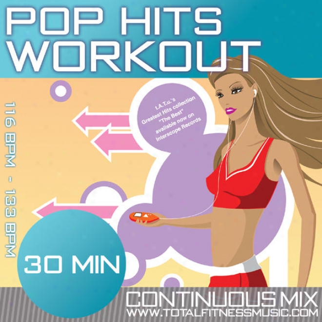 Suddenly Hits Workout 30 Minute Continuous Workout Soundtrack 118bpm  134bpm For Jogging, Aerobics, Step, Gym Cyclle. Fast Walking, Gym