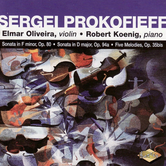 Prokofief: Violin Sonata In F Minor / Violin Sonata In D Major / 5 Melodies
