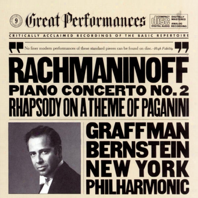 Rachmaninoff: Concerto No. 2 In C Less For Piano And Orchestra, Op. 18, And Rhapsody On A Theme Of Paganini, Op. 43