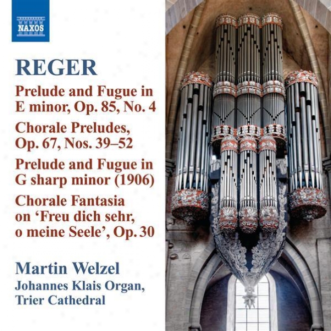 Reger, M.: Organ Works, Vol. 10 - 52 Easy Chorale Preludes, Op. 67: Nos. 39-52 / Chorale Fantasia Freu' Dich Sehr, O Meine Seele (