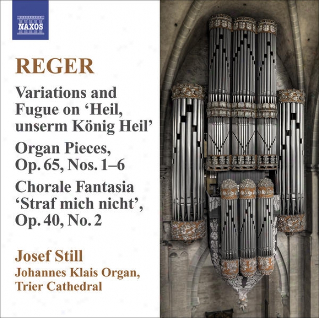 Reger, M.: Organ Works, Vol. 9 - VariationsA nd Fugue On Heil, Unserm Konih Heil / 12 Pieces, Op. 65: Nos. 1-6 / Chorale Preludes