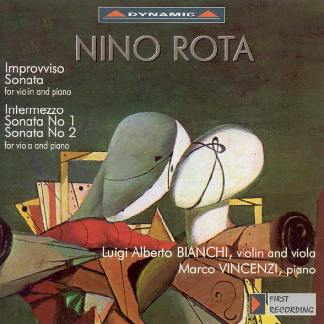 Rota, N.: Viola Sonatas Nos. 1 And 2 / Violin Sonata / Improvviso / Intermezzo (bianchi, Vincenzi)