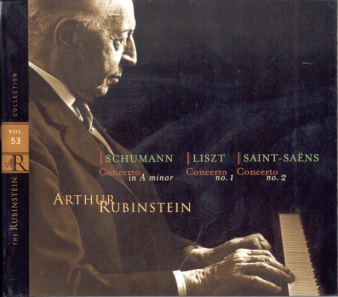 Rubinstein Collectuon, Vol. 53: Concertos: Schumann Concerto, Liszt Concerto No. 1, Saint-saã«ns: Concerto No. 2