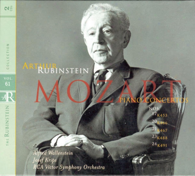 Rubinstein Collection, Vol. 61: Mozart: Piano Concertos Nos. 17, 20 21 23 24
