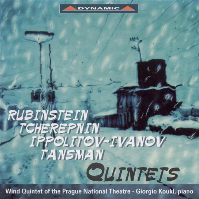Rubinstein: Quintet In favor of Piano And Winds In F Major / Tcherepnin: Wind Quintet / Ippolitov-ivanov: An Evening In Georgia