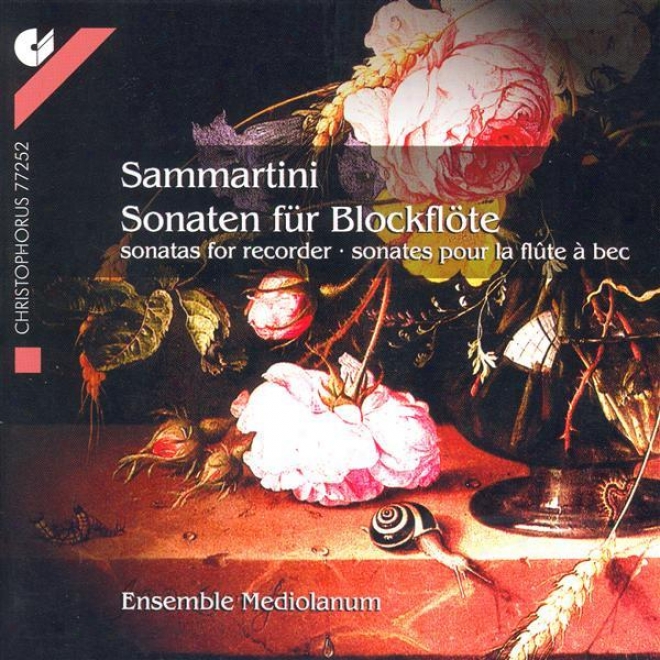 Sammartini, G.: Registrar Sonatas In G Minor / F Major / B Flat Major (mediolanum Ensemble)
