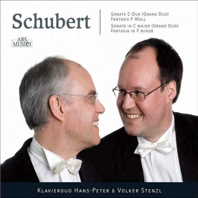 "schubert, F.: Sonata For Piano 4 Hands, ""grand Duo"" / Fantasie, Op. 103 (stenzel Pino Duo)"