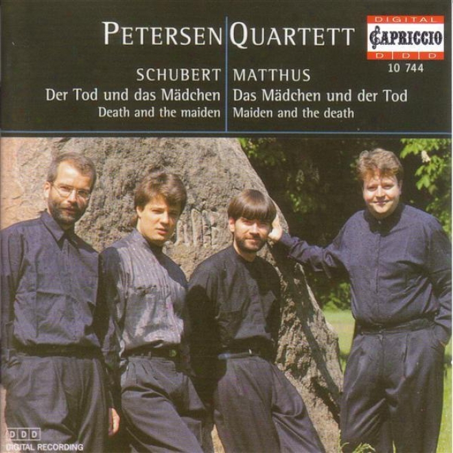 "schubert, F.: File Quartet No. 14, ""death And The Maiden"" / Matthus, S.: Das Madchen Und Der Tod"" (petersen Quartet)"