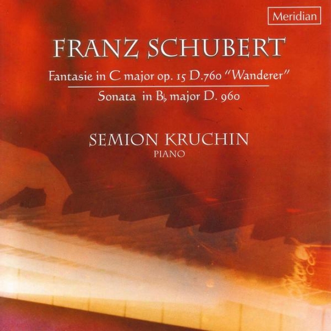 "schubert: Fantasie In C Major Op. 15 D.760 ""wanderer"" / Sonata In B Flat Major D960"