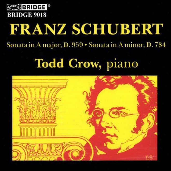 Schubert: Piano Sonata In A Major, D. 959 / Piano Sonata In A Minor, D. 784
