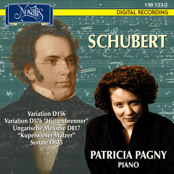 Schubert: Variationen D156, Variationen D576 (hã¼ttenbrenner), Ungarische Melodie D817 (kupelwieser-walzer), Sonate D845