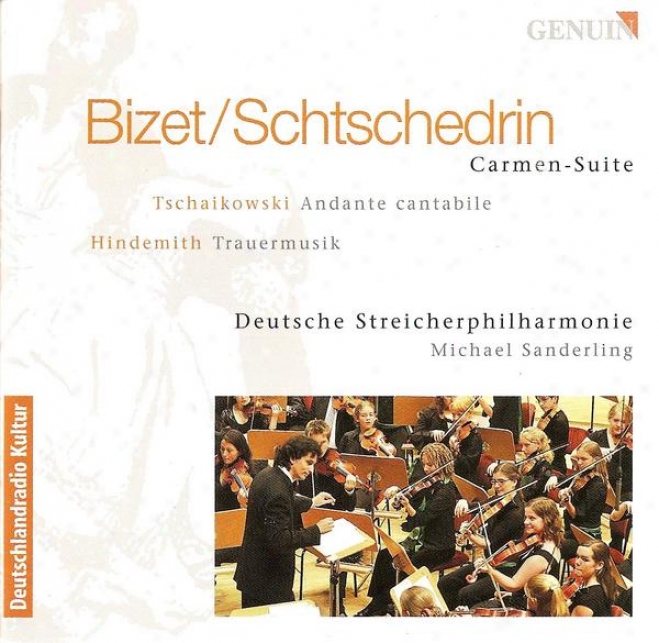 Shchedrin, R.k.: Carmen Suite / Hindemith, P: Trauermusik (Of Germany Philharmonic String Orchestra, Sanderling, M.)