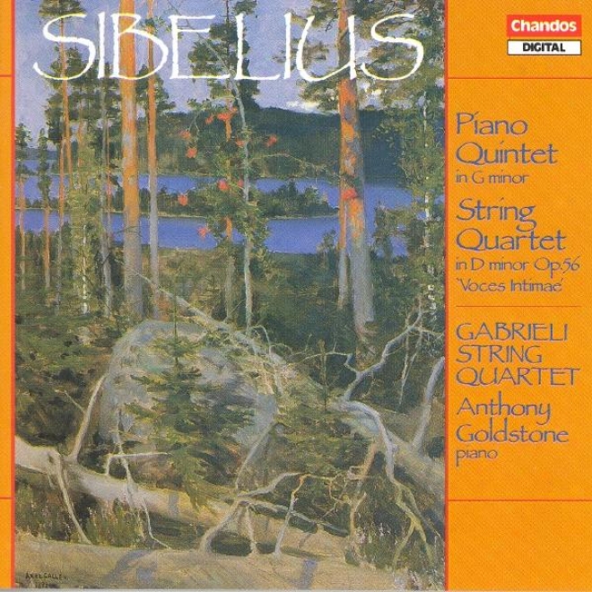 "sibelius: Piano Quintet In G Minor / String Quartet In D Minor, ""voces Intimae"