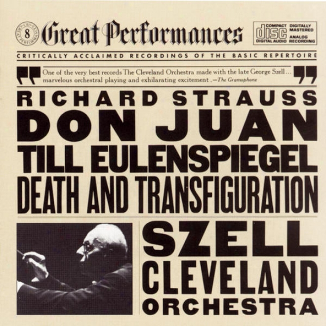 Strauss: Til Eulenspiegel's Merry Pranks, Op. 28, Don Juan, Op. 20, And Death And Transfiguration, Op. 24