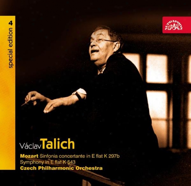Talich Specific Edition 4 Mozart: Sinfonia Concertante, Symphony In E Flat K543 / Czech Po