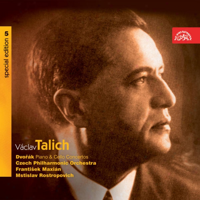 Talich Special Editjon 5 Dvorak: Cello & Piano Concertos / Rostropovich , Maxian, Czech Po