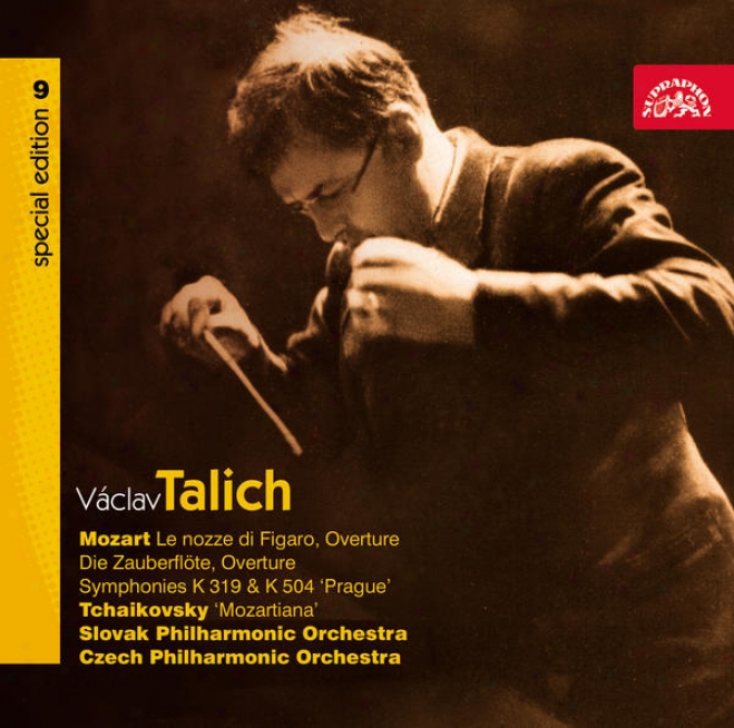 Talich Special Edition 9 Mozart: Overtures (le Nozze Di Figaro, Die Zauberflã¶te), Symphonies Nos 33 & 38 / Czech Po