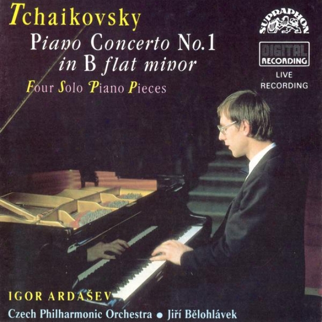 Tchaikovsky : Piano Concerto None. 1, Nocturne, Capriccio, Three Pieces Op. 9 Etc./ Ardasev, Czech Po, Belohlavek