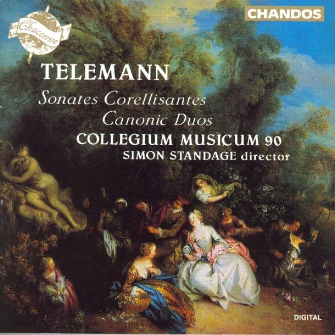 Telemann: 6 Sonates Coreellisantes / 12 Canons Melodieux, Ou 6 Sonates En Duo (excerpts)
