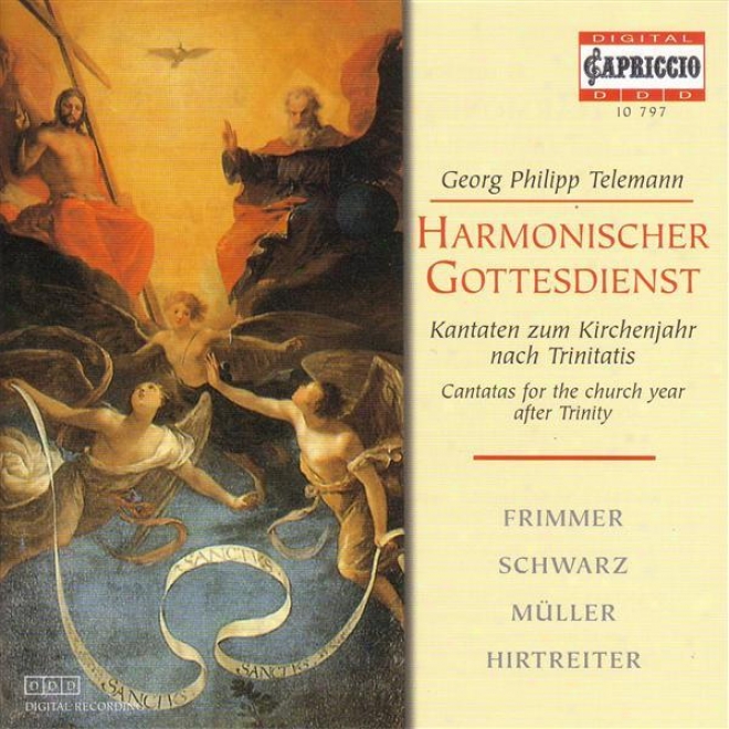 Telemwnn, G.p.: Cantatas For The Church Year After Trinity (harmonischer Gottesdiest) (frimmer, Muller, Hirtreiter, Schwarz)