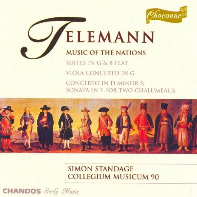 "telemann: Suite In G Major, ""les Nations Anciennes Et Modernes"" / Viola Concerto In G Major"