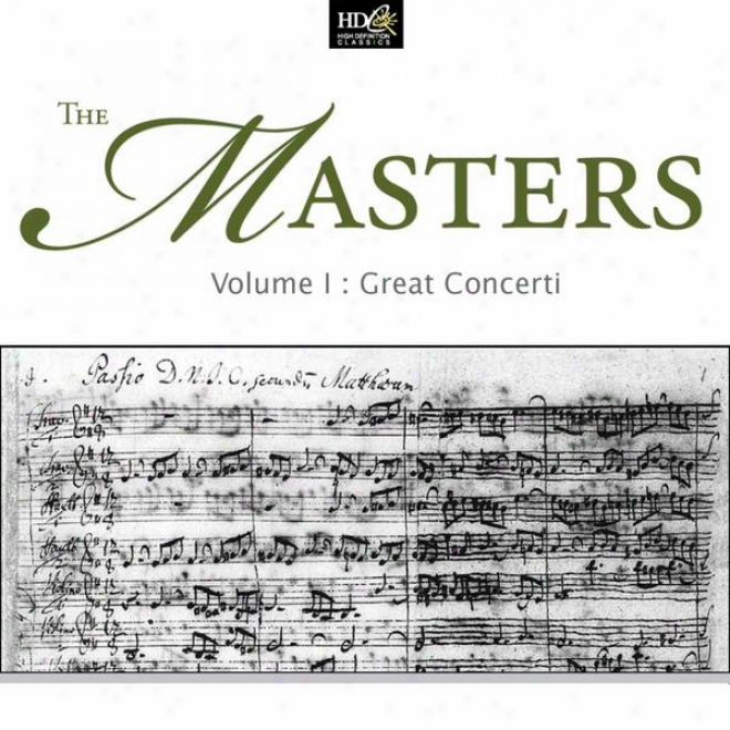 The Masters Vol. 1: Great Concerti: Haydn, Mozart And Beethoven: Works For Solo Instrument Amd Orchestra