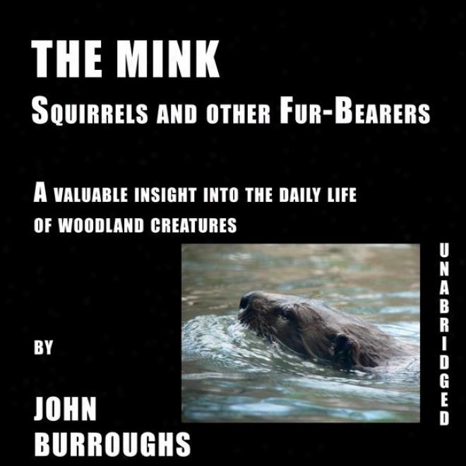 The Mink (unabridged), A Valuable Insight Into The Daily Life Of Woodland Creatures, By John Burroughs
