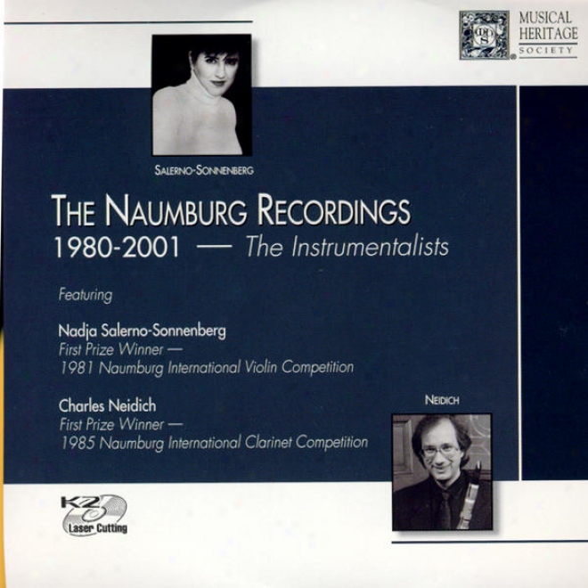 The Naumberg Recordigs, 1980-2001: The Instrumentalists, Vol. 4 - Charles Neidich