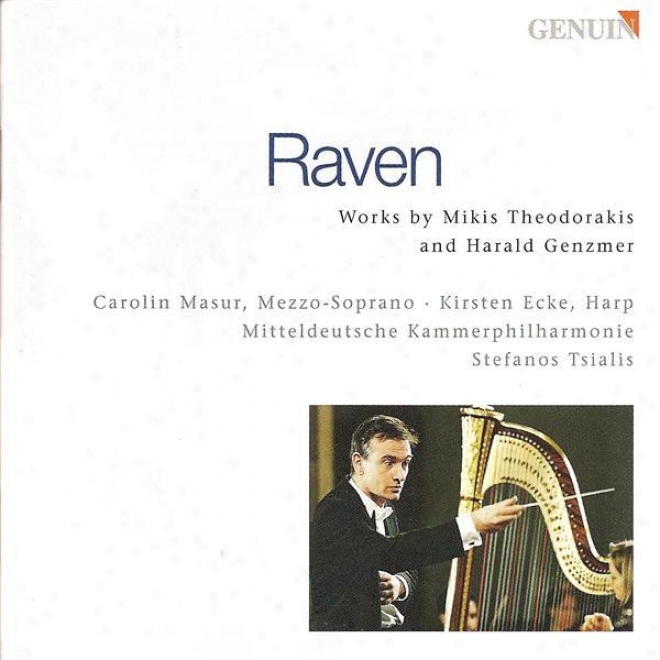 Theodorakis, M.: Raven / Adagio / Genzmer, H.: Harp Concerto / Fantastical air For Harp (masur, Ecke)