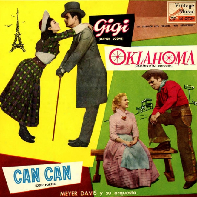 "vintage Dance Orchestras Nâº 57 - Eps Collectors From The Fiilms: ""gigi"", ""oklahoma"", ""can Can"