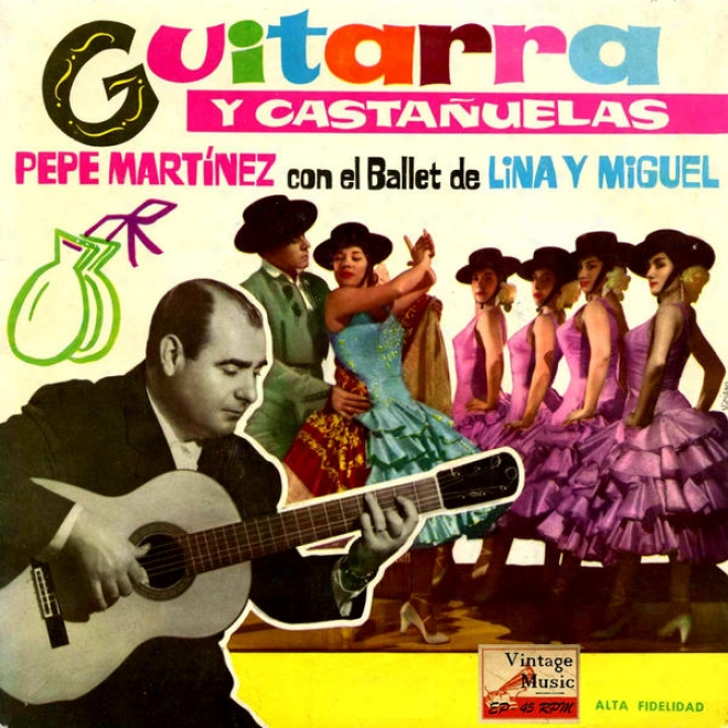 "vintage Flamenco Guitarra Nâº9 - Eps Collectors ""guitarra Y Castaã±uelas"