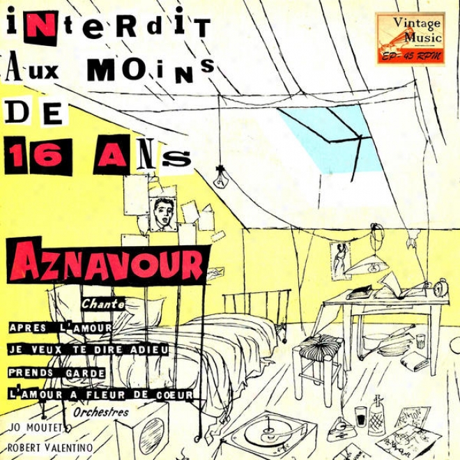 "vintage French Song Nâº 60 - Eps Collectors, ""interdit Aux Moins De 16 Ans"