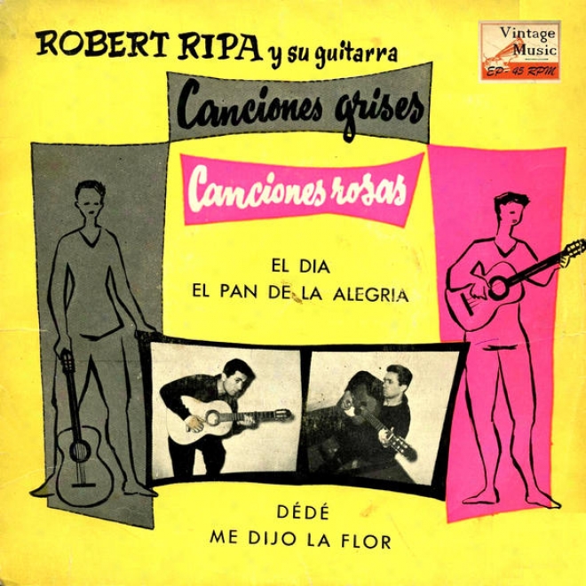 "vintage French Song Nâº11 - Eps Collectors ""canciones Grises - Canciones Rosas"