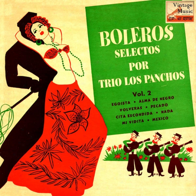 "vintage Mã©xico Nâº 87 - Eps Collectors ""boleros Selectos Por Trio Los Panchos"