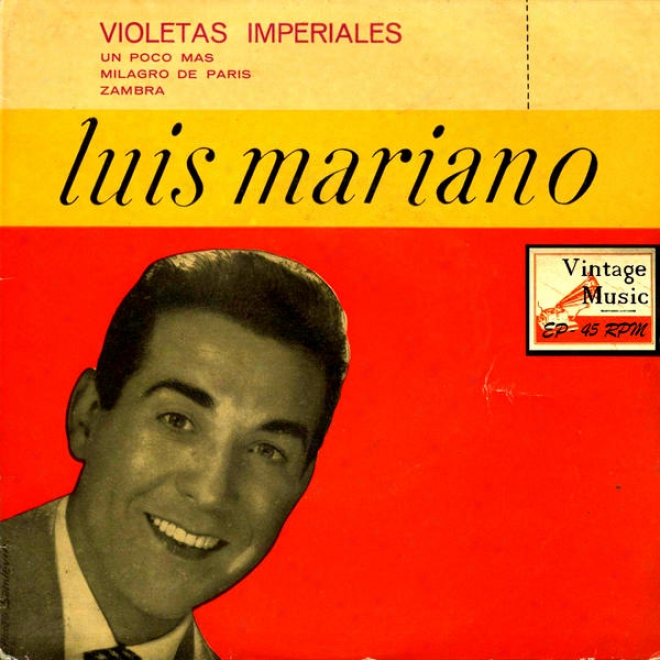 "vintage Spanish Song Nâº17 - Eps Collectors. B.s.o: ""violetas Imperiales"