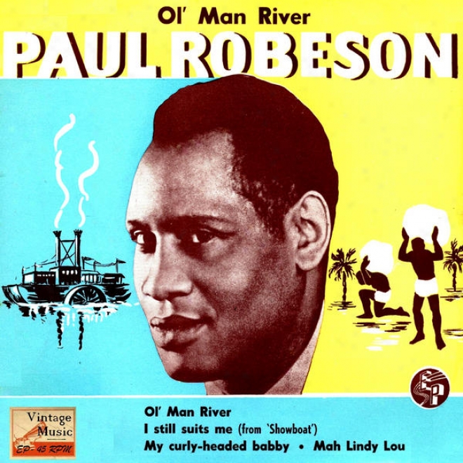 "vintage Vocal Jazz / Swing Nâº 40 - Eps Collectors ""ol' Man River"" Paul Robesonn Bass - Baritone"