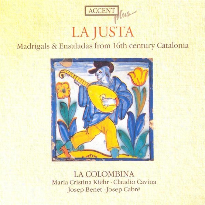 Vocal Music (16th Century Spanish) - Brudieu, J. / Fletxa, M. / Ablerch, P. (madrigals Anx Ensaladas From 16th Century Catalonia)