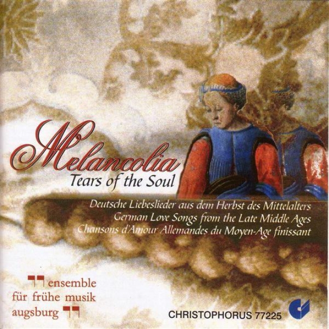 Vocal Music (german Love Songs From The Late Middle Ages) (augsburg Early Music Ensemble)