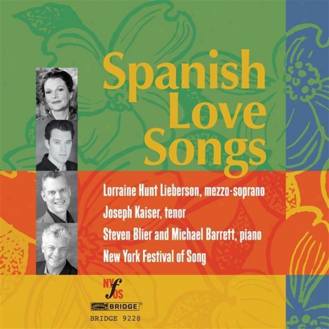 Vocal Melody - Granados, E / Lamote De Grignon, J. / Turina, J. / Rodrigo, J. / Montsalvatge, X. / Mompou, F. (spanish Love Songs)