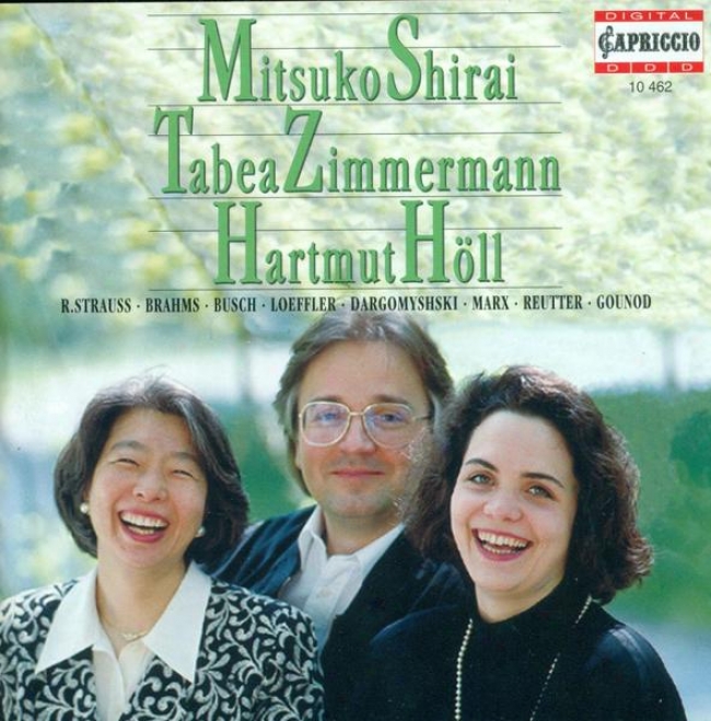 Vocal Recital: Shirai, Mitsuko - Strauss, R. / Brahms, J. / Busch, A. / Loeffler, C.m. / Dargomyzhsky, A.s. / Marx, J. / Reutter,