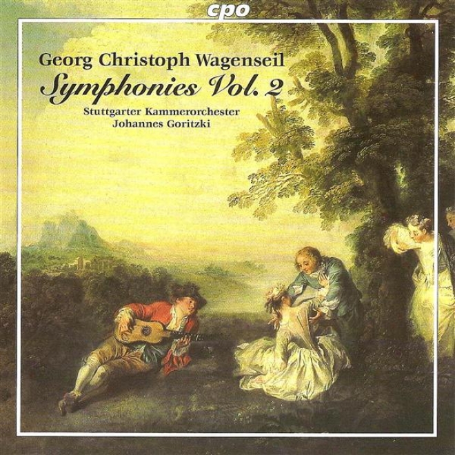 Wagenseil, G.c.: Symphonies, Vol. 2 - Wv 361, 374,3 93, 398, 421, 432 (stuttgart Chamber Orchestra, Goritzki)