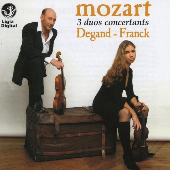 Wolfgang Amadeus Mozart, 3 Duos Concertants Pour Violon Et Counter, For Violin And Viola