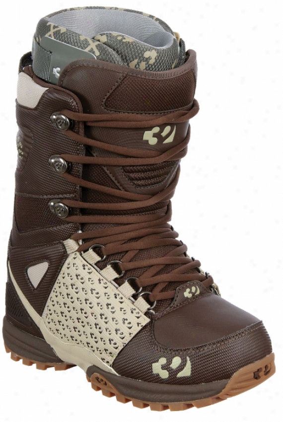 32 - Thirty Two Lashed Snowboard Boots Brown/beige/gum