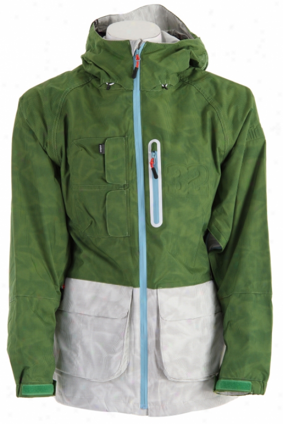 32 - Thirty Two Merc Snowboard Jacket Green