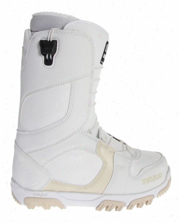 32 - Thirty Two Prion Fasttrack Snowboard Boots White/tan