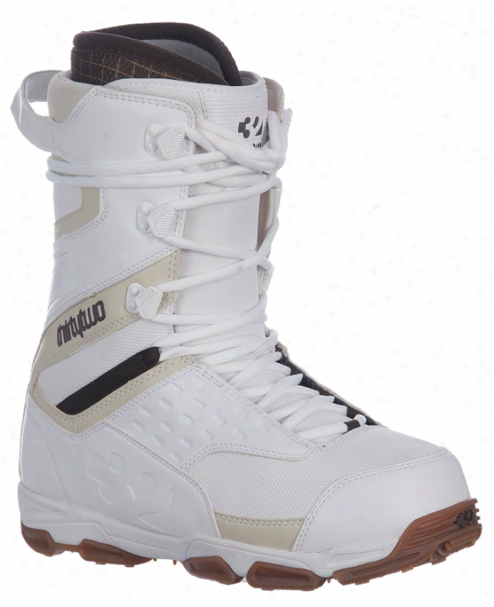 32 - Thirty Two Prospect Snowboard Boots White/tan