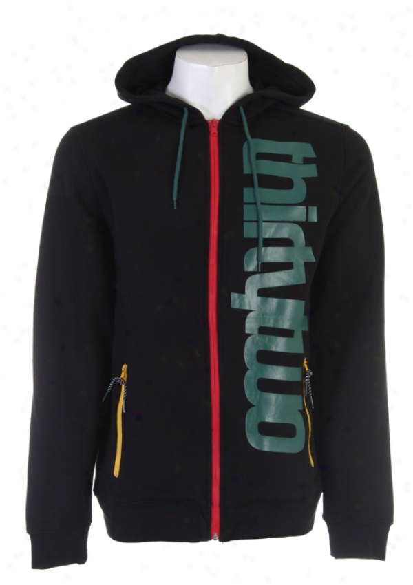 32 - Thirty Two Shiloh Zip Hoodie Black